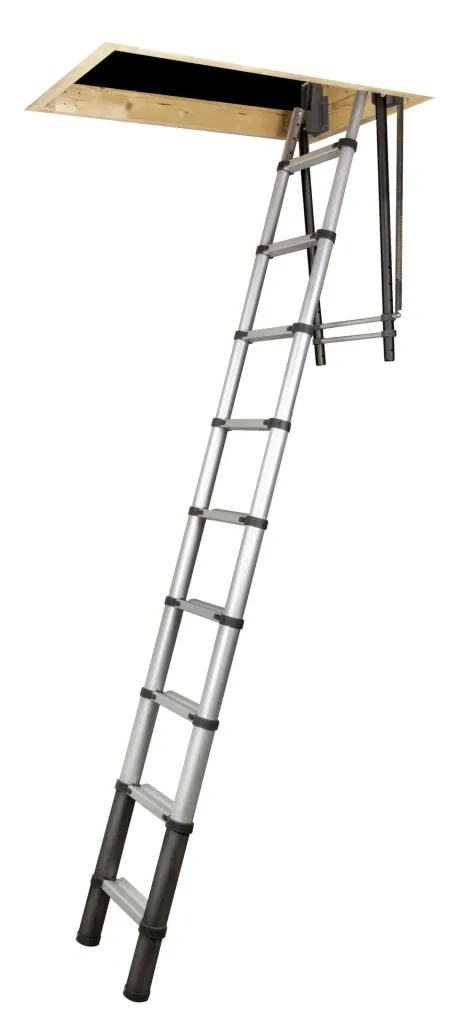Teleskopische Dachbodenleiter 2,30m - 2,70m