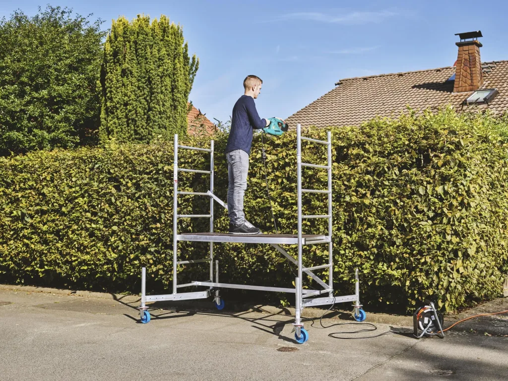 MONTO ClimTec Alu-Arbeitsgerüst, Grundgerüst, Arbeitshöhe ca. 3 m