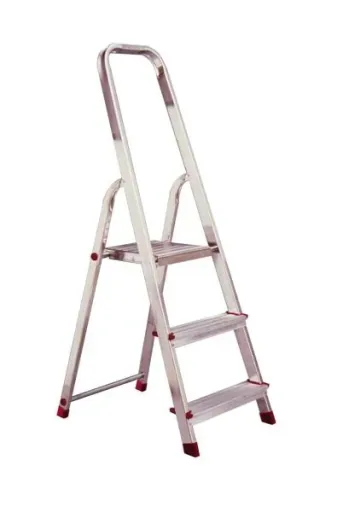 Stufen Stehleiter Alu, 3 Stufen Leiter
