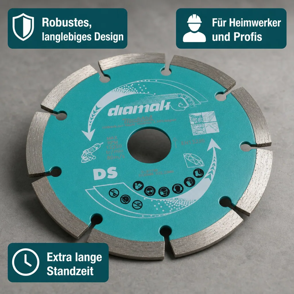 Diamantscheiben DIAMAK 125 mm