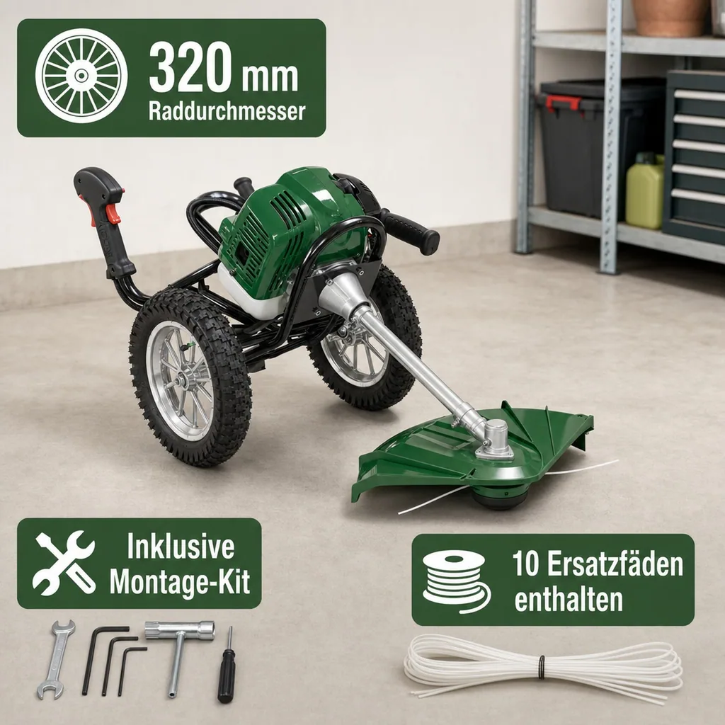 Benzin-Freischneider "BFF52", fahrbar