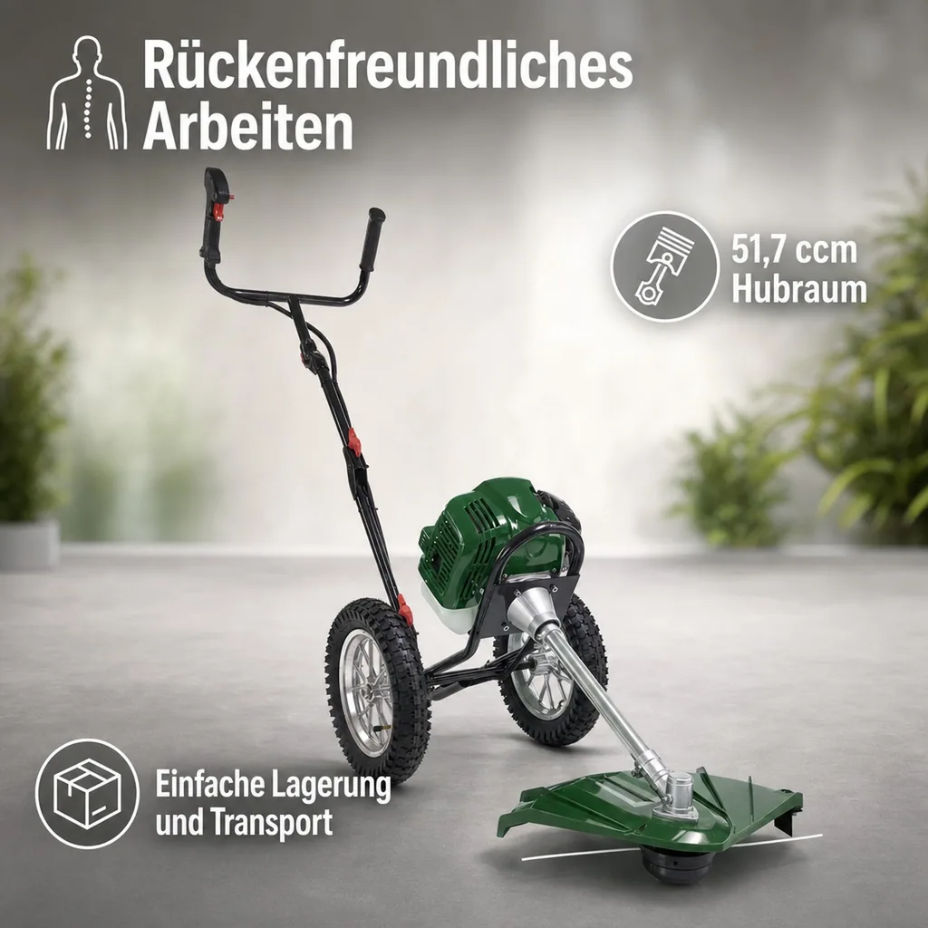 Benzin-Freischneider "BFF52", fahrbar