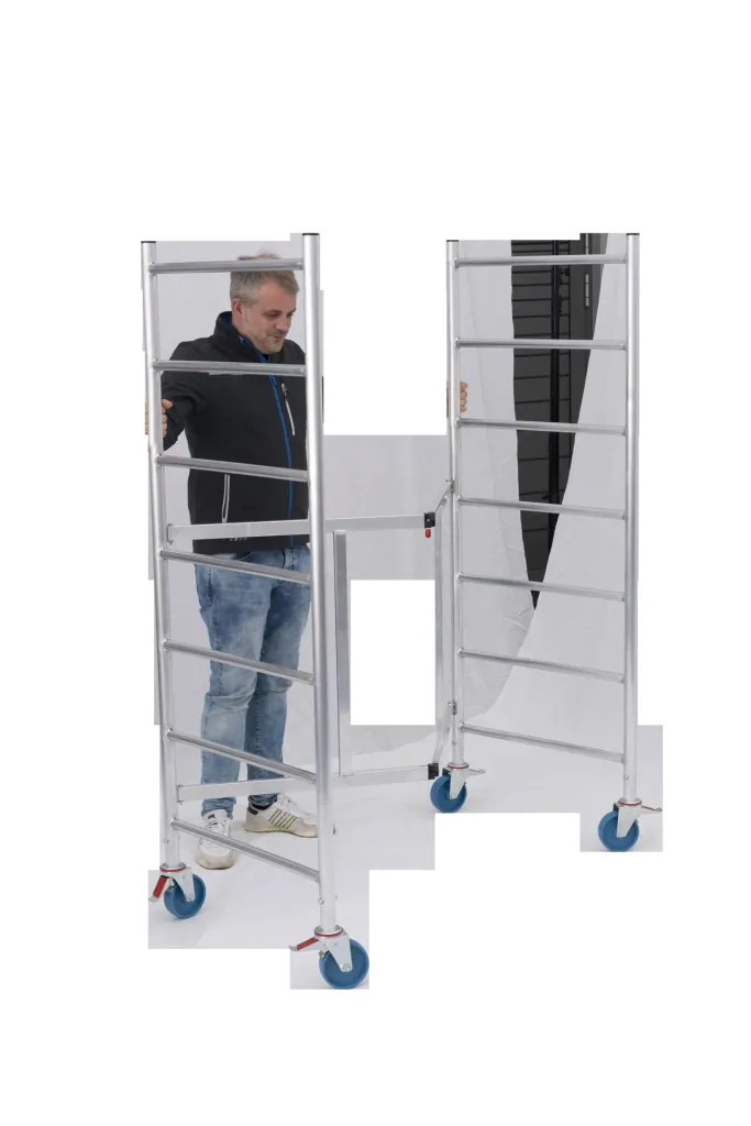 Faltgerüst RollTec, Arbeitshöhe bis 2,90m
