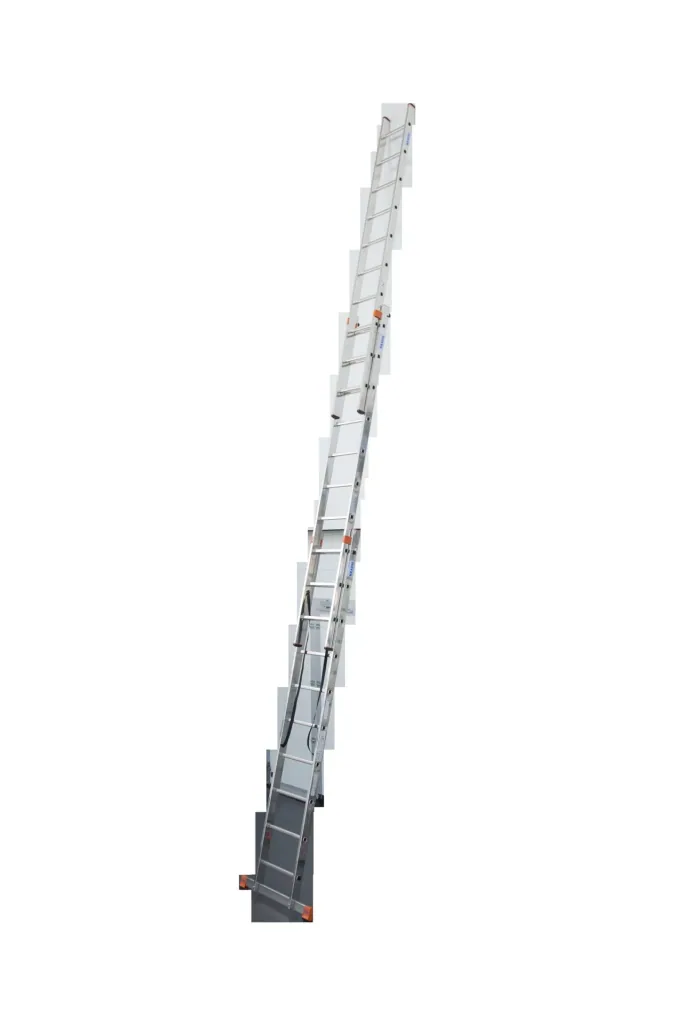 Tribilo Sprossen-Vielzweckleiter 3-teilig, 3 x 10 Sprossen