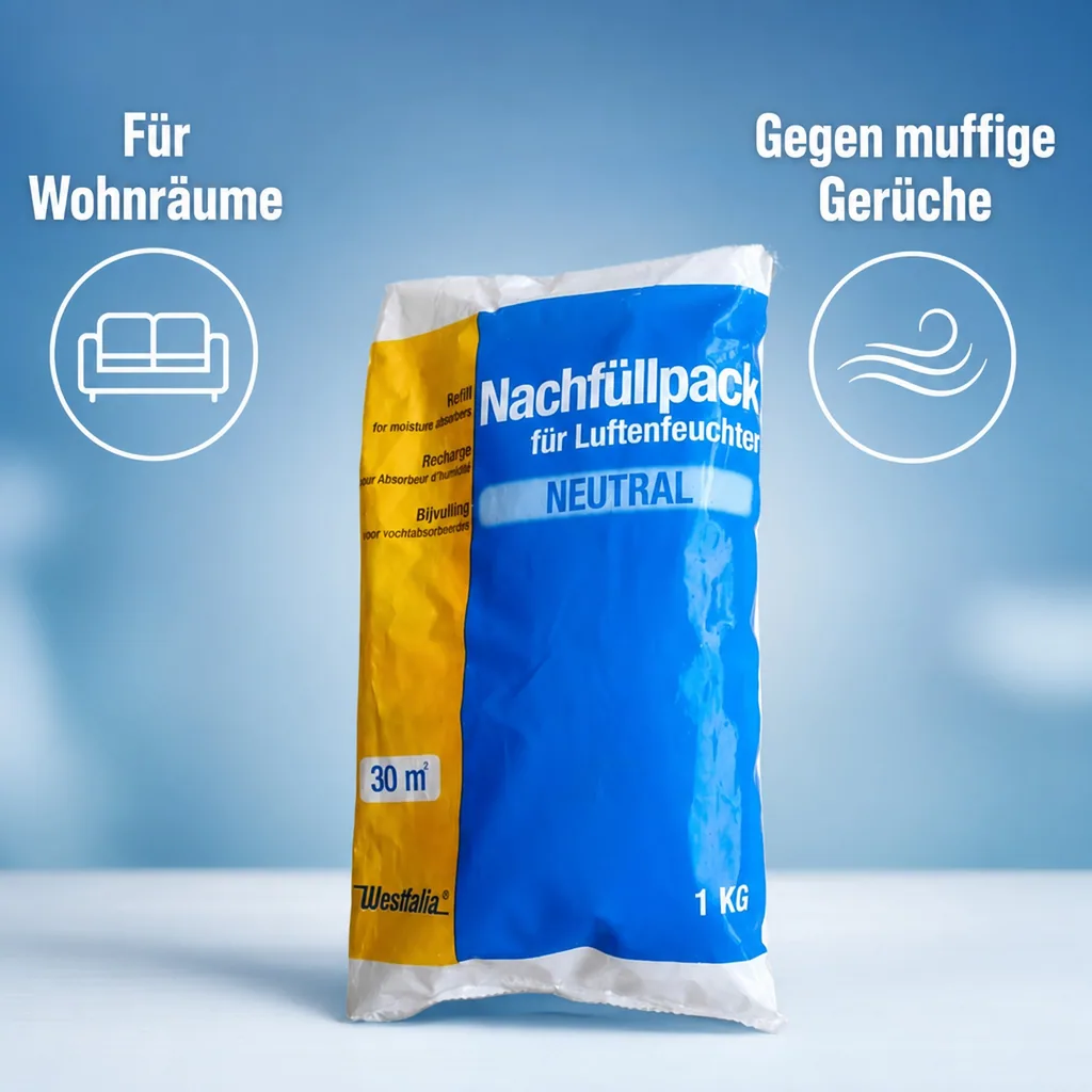 Nachfüllpack für Raumentfeuchter 1 kg