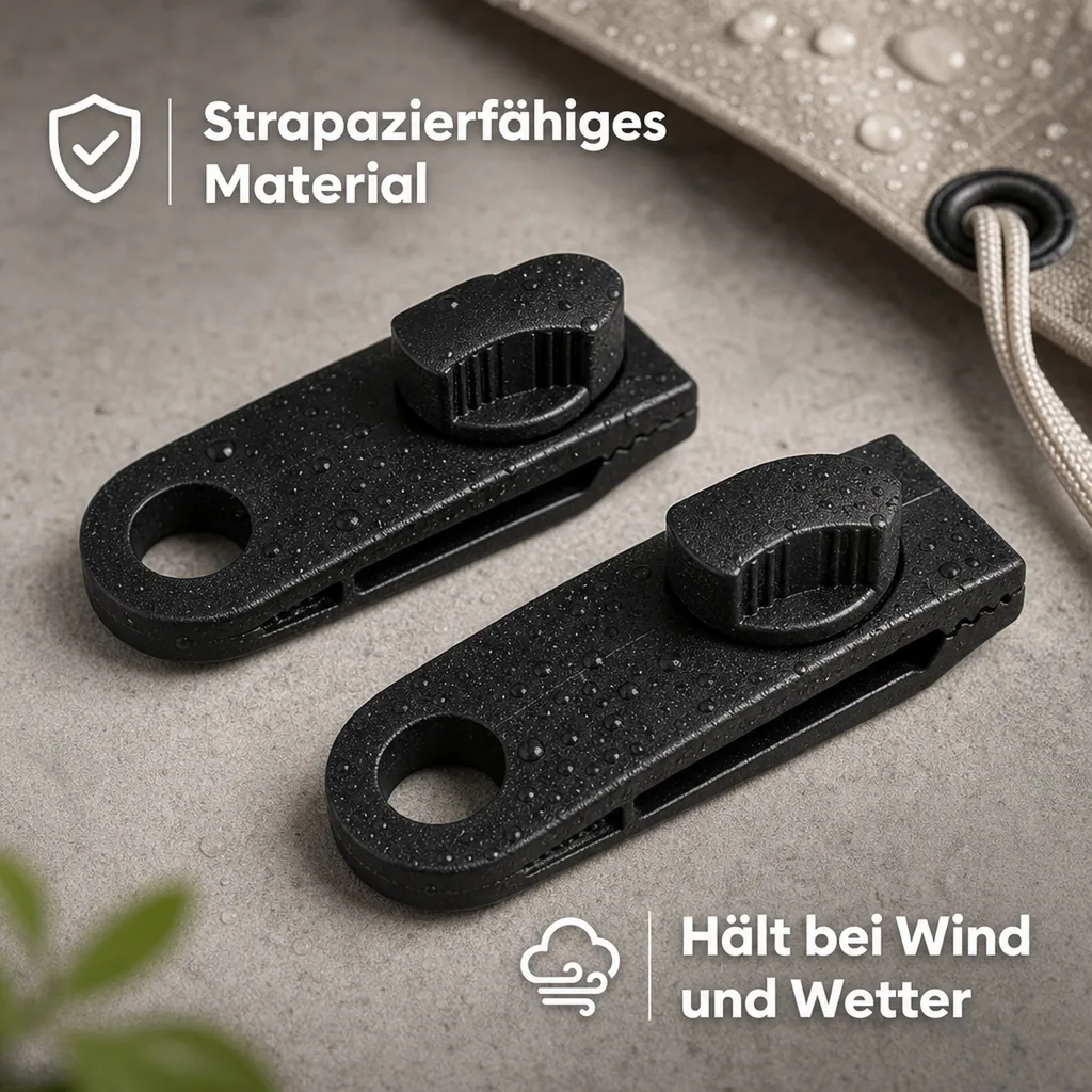 Planen-Clip-Set, 8 Stück