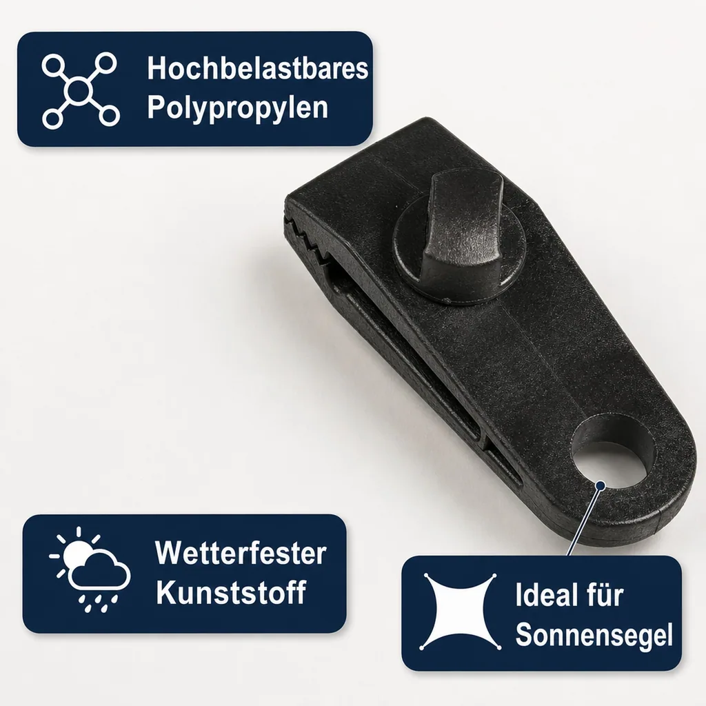 Planen-Clips-Set, 8 Stück