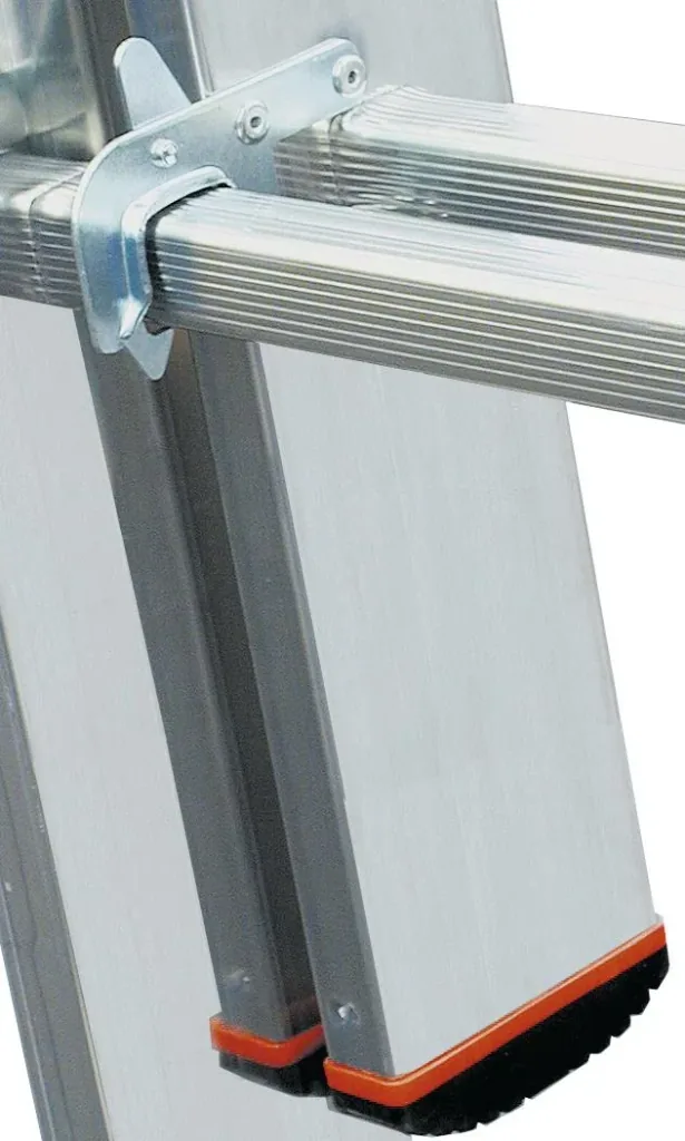 Tribilo Sprossen-Vielzweckleiter 3-teilig, 3 x 9 Sprossen