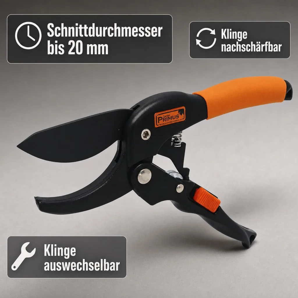 Power-Gleitschere "Primus" mit Rollenübersetzung