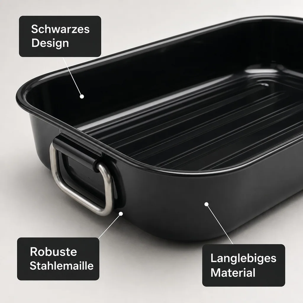 Emaille-Grill/Auflaufform 7 L