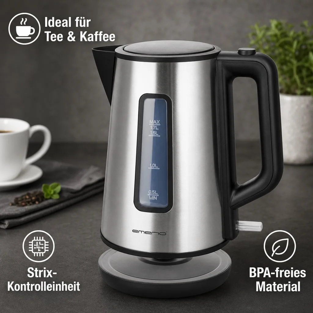 Wasserkocher 1,7 Liter