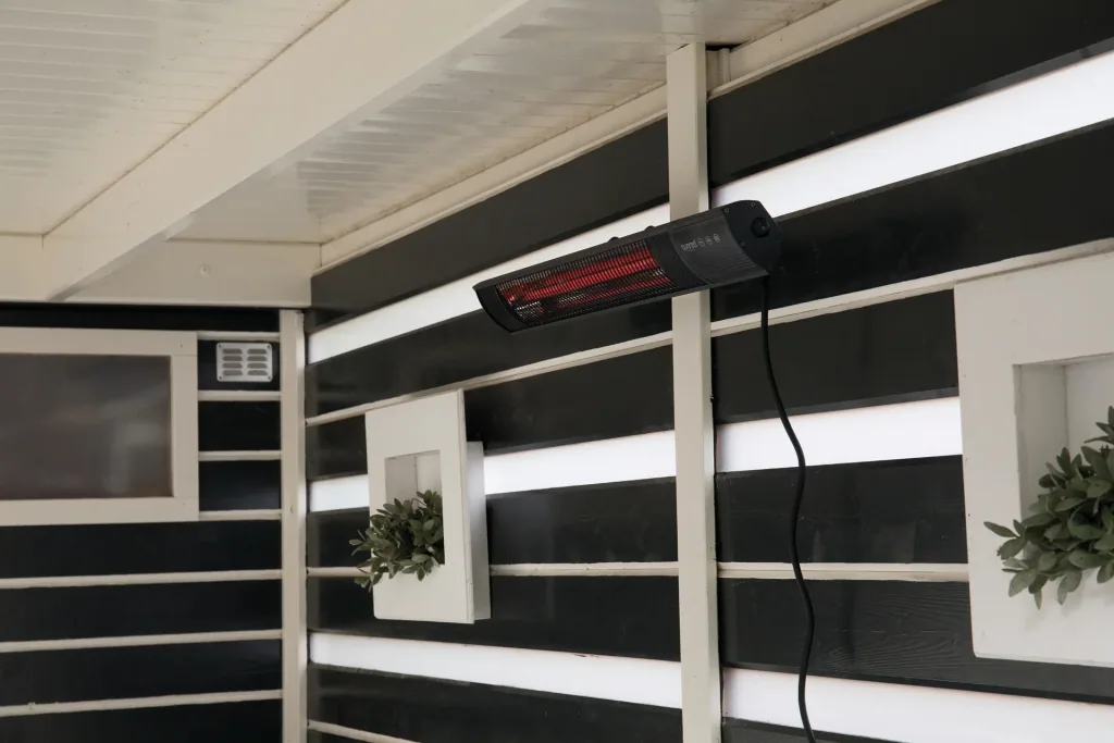 Wandheizstrahler Dark Wall Black 2500 Watt