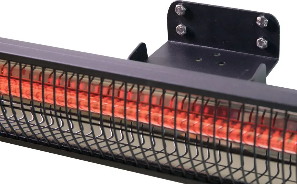 Wandheizstrahler Dark Wall Black 2500 Watt