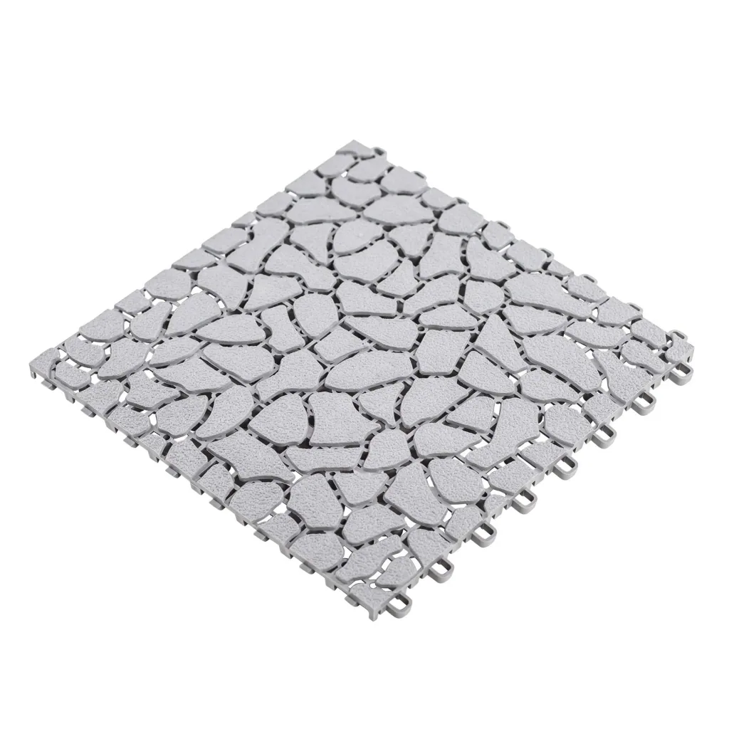 Gartenplatten, Stein-Optik, 30 x 30 cm