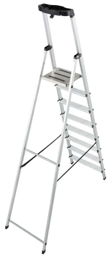 „SAFETY“ STUFEN-STEHLEITER  8 STUFEN