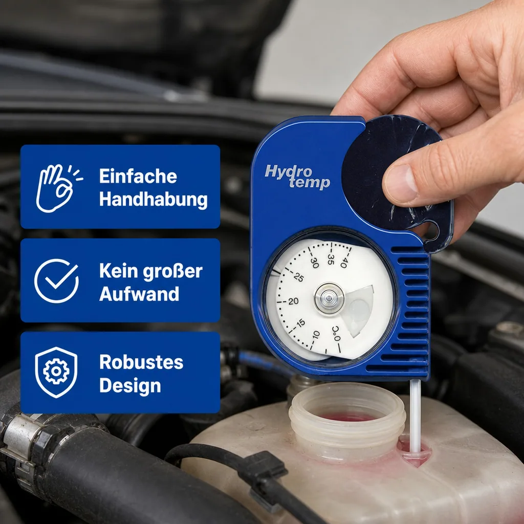 Frostschutzprüfer Hydrotemp Kühler