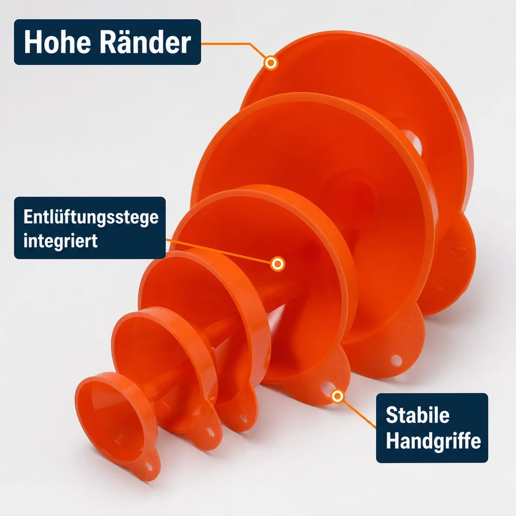 Trichter-Set, 6-teilig