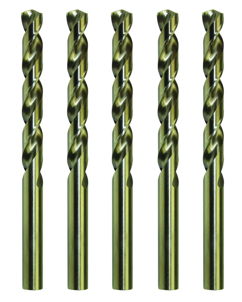 Cobalt Spiralbohrer 1,0 mm - 5 Stück