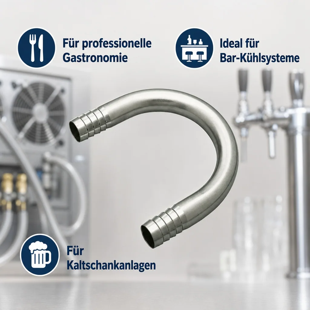 Umkehrbogen für Begleitkühlung , 7mm