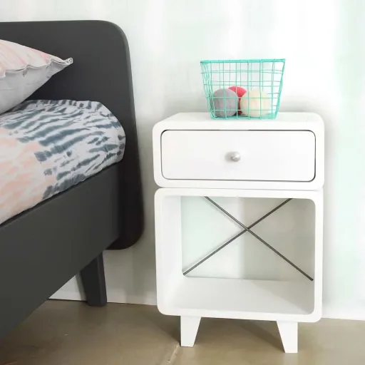 Laurette Nachttisch Chevet Zzzz, Farbe: Bubble Gum