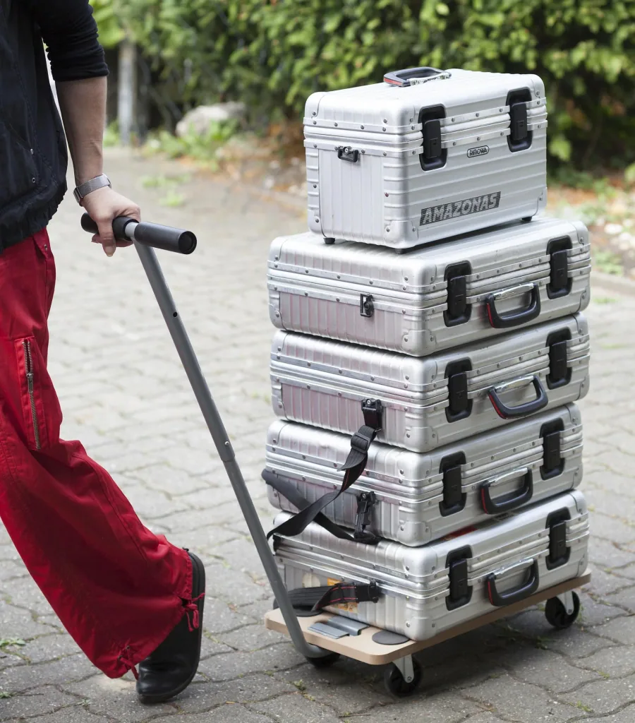 Transport Rollbrett mit Handgriff