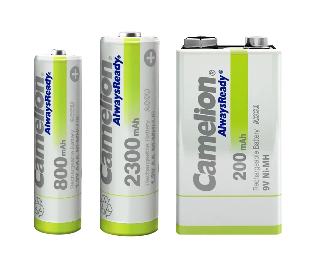 NiMH Micro (AAA) V-Akku mit 800 mAh - 4 Stück