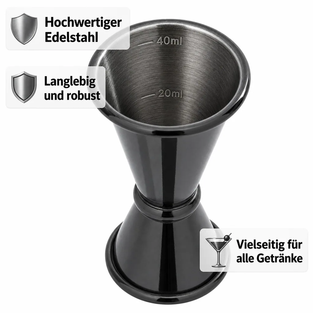 Barmaß, Jigger Japan Style, 20-40 ml