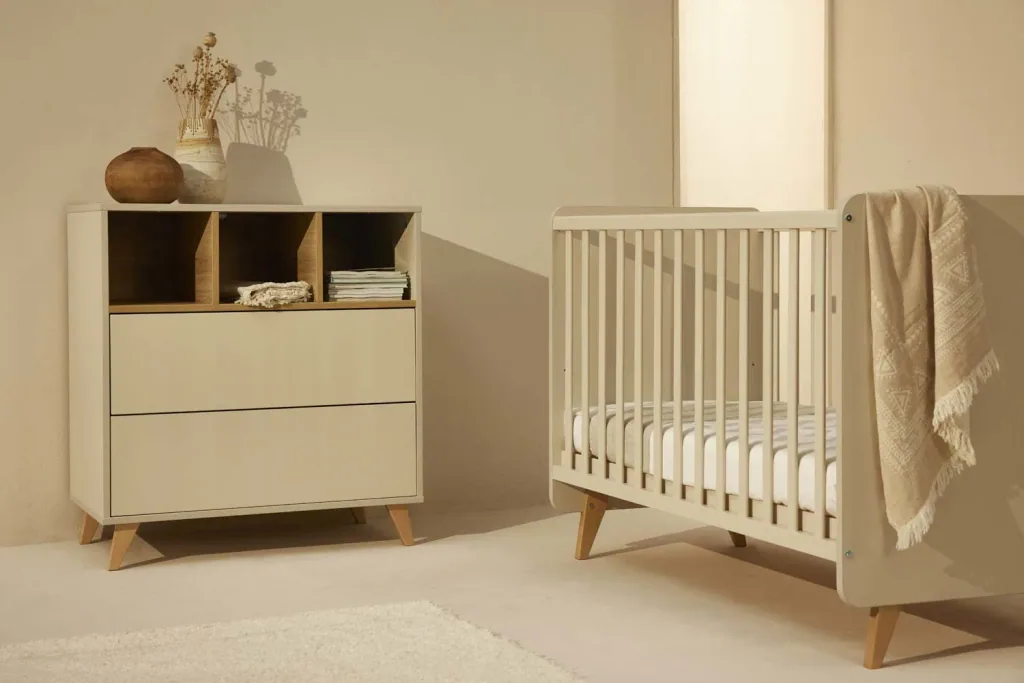 Quax Wickelaufsatz für Kommode Loft clay
