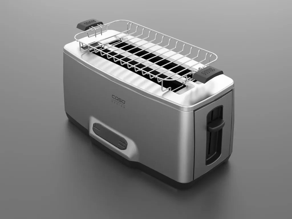 Toaster "INOX 4", Edelstahl, 1850 Watt