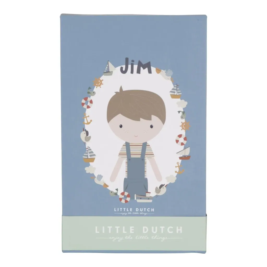 Little Dutch Stoffpuppe, Kuschelpuppe - Jim, 50 cm