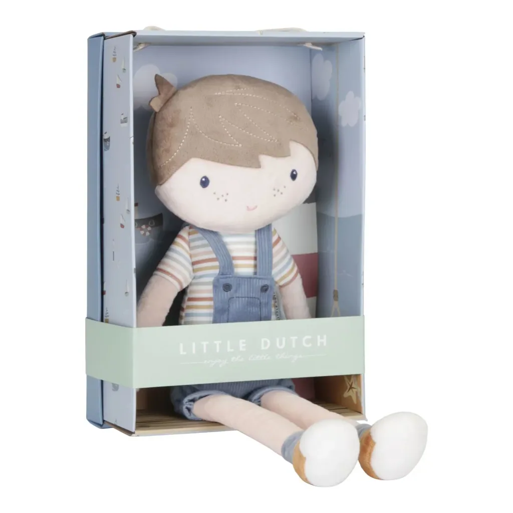 Little Dutch Stoffpuppe, Kuschelpuppe - Jim, 50 cm