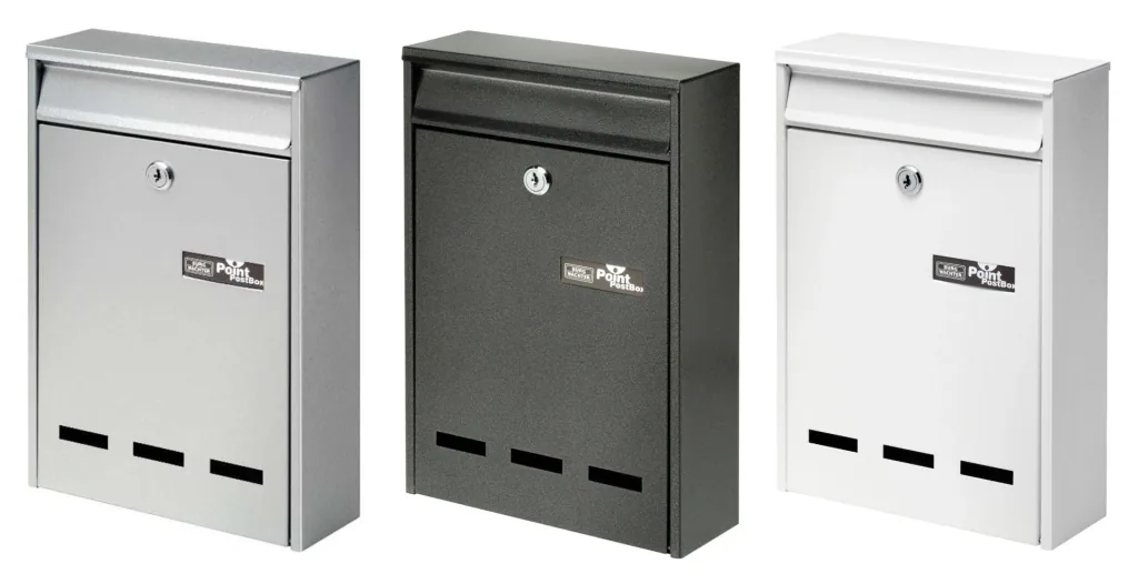Briefkasten Stahl-lackiert Pocket 5871 Si silber