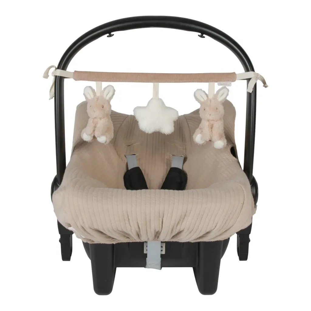 Little Dutch Kinderwagenkette - Baby bunny, Hase und Wolke