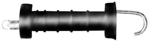 Torgriff mit Haken, schwarz, 3 Stück