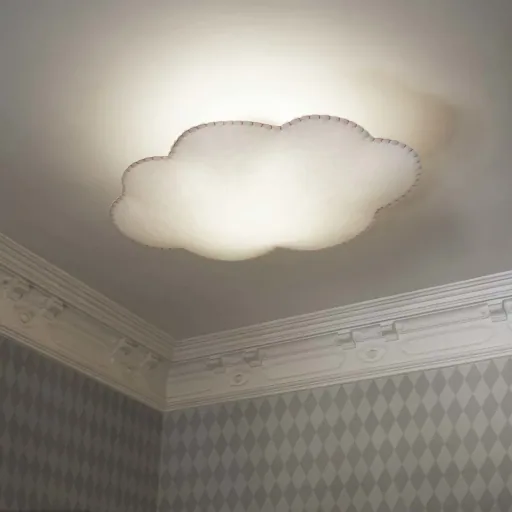 Buokids Deckenlampe Nube klein, Farbe der Naht: grau