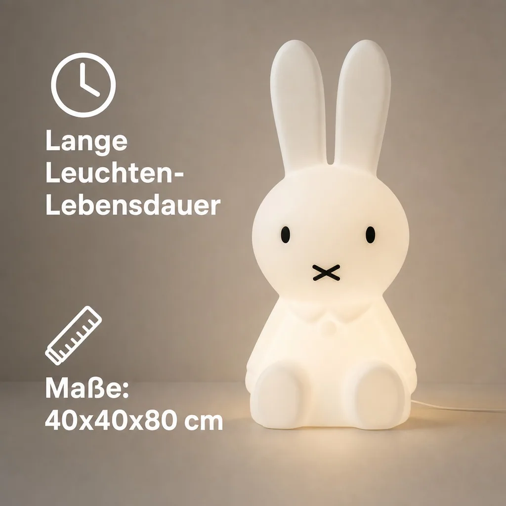 Mr Maria Lampe Miffy XL
