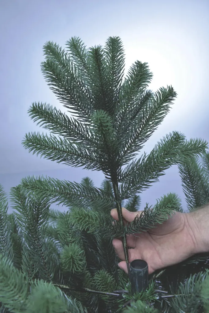 Weihnachtsbaum, 120 cm, Aufbauhöhe 85 - 120 cm, inklusive Standfuß