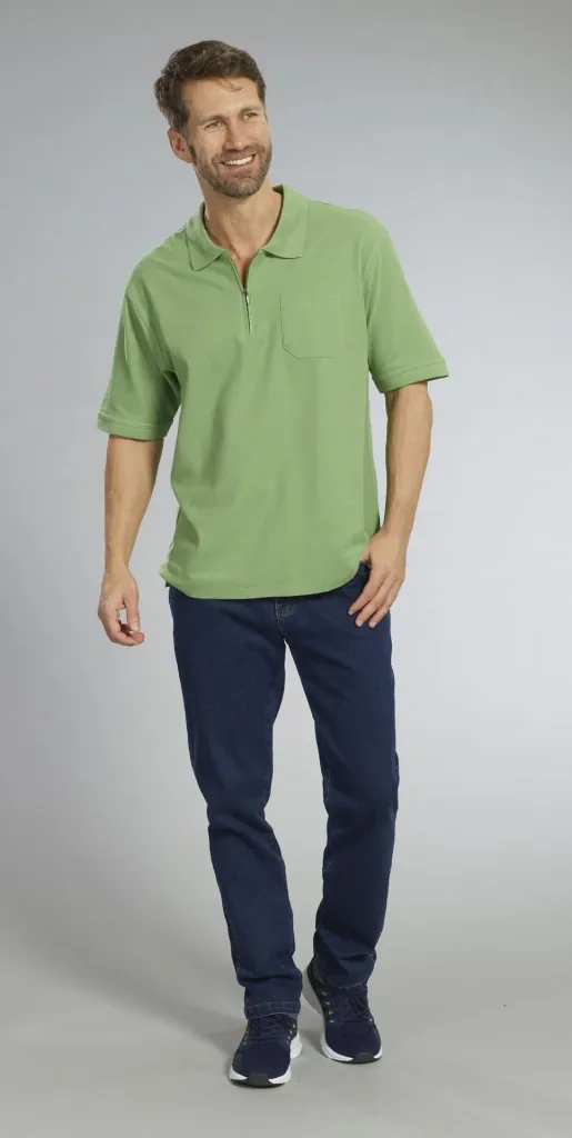 5 Pocket Jeans, Farbe bluestone, Gr.48