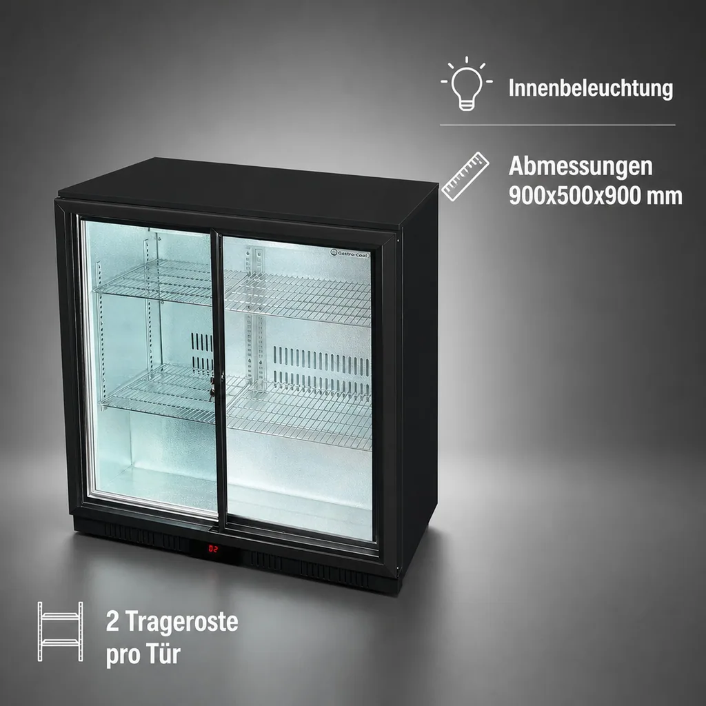 Unter-Thekenkühlschrank UC200 mit Schiebetür
