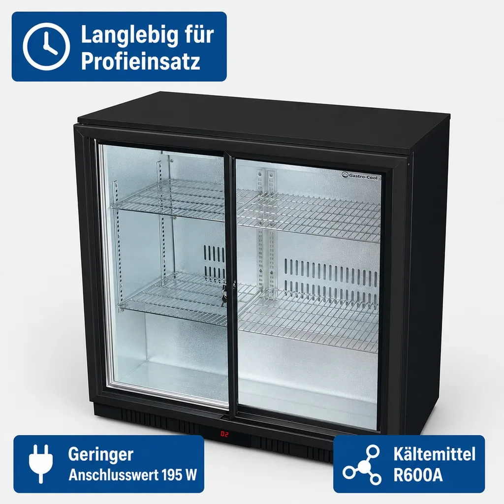 Unter-Thekenkühlschrank UC200 mit Schiebetür