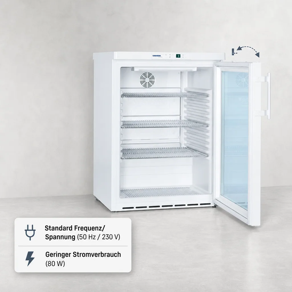 Kühlschrank Liebherr FKUv 1613 weiß, mit Umluftkühlung