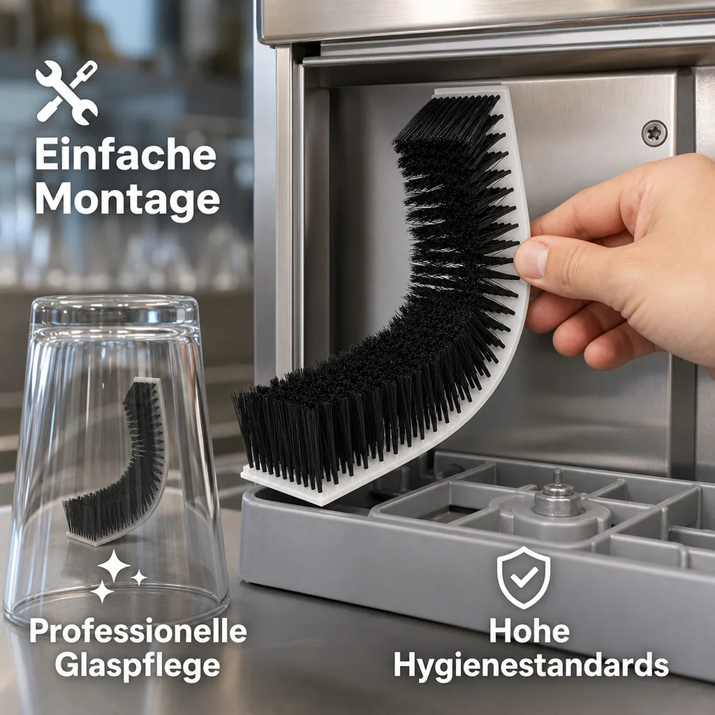 Außenrandbürste für Gläserspülgerät Delfin TS 2100 und TS 3100