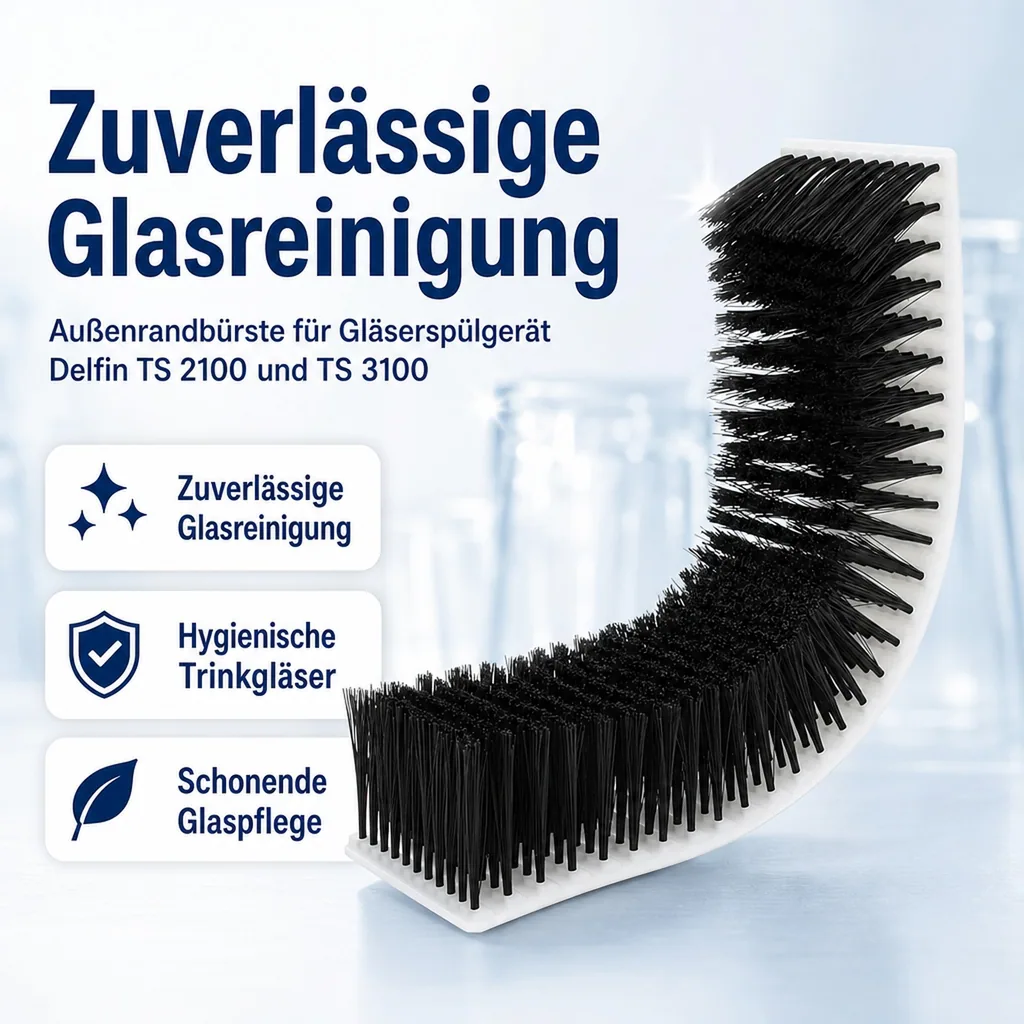 Außenrandbürste für Gläserspülgerät Delfin TS 2100 und TS 3100