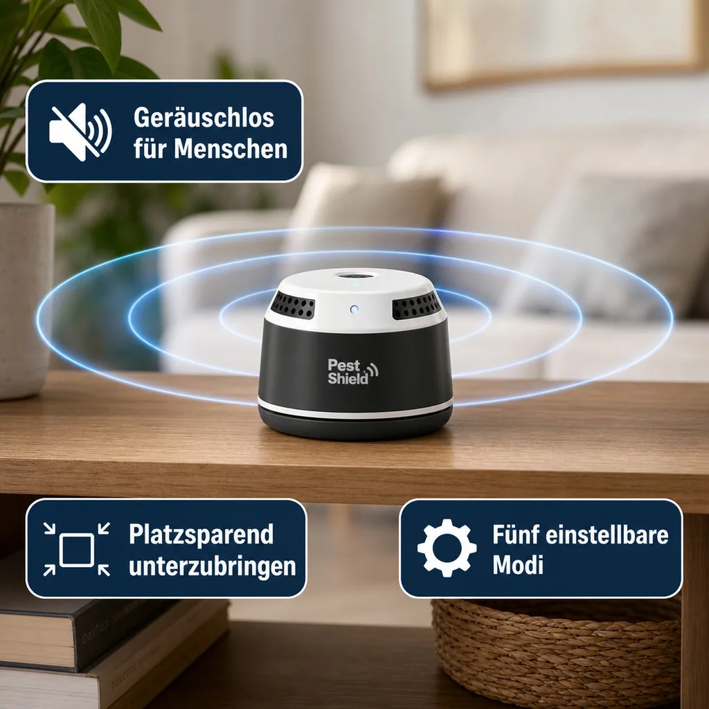 Ultraschall-Schädlingsvertreiber "Pest Shield"