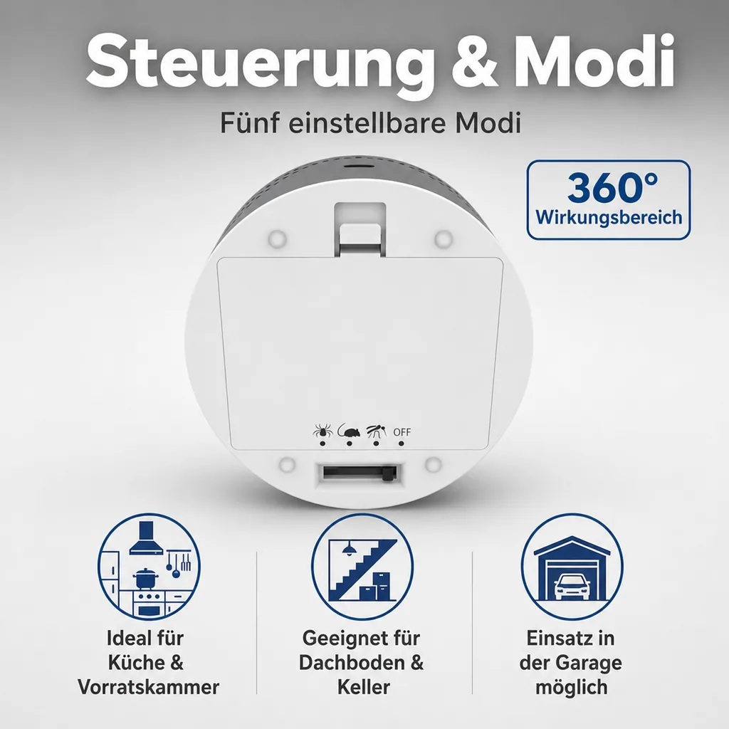 Ultraschall-Schädlingsvertreiber "Pest Shield"