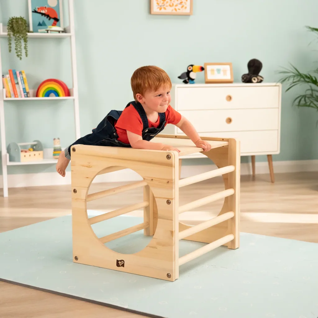 Krabbel- und Kletterwürfel Active Tots Cube, unbehandelt