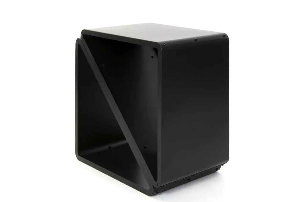 Westmann Kaminholzregal Kaminholzregal 57x35,5x56 cm Schwarz