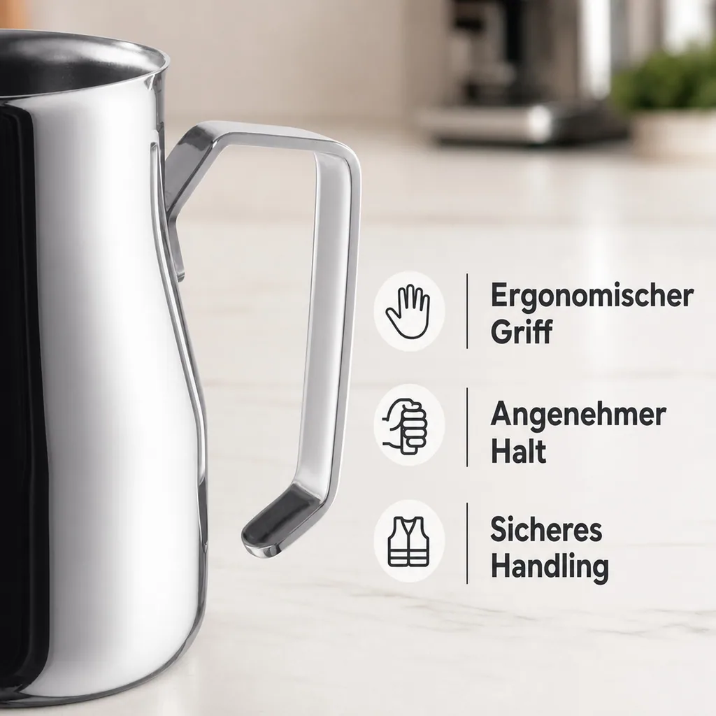 Milchkännchen, Edelstahl, 0,35 L