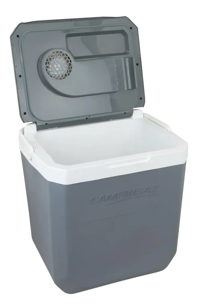 Powerbox  Plus 24L, thermoelektrische Kühlbox mit 24L Fassungsvermögen, antimikrobielle Innenwände, mit 12 V Stecker