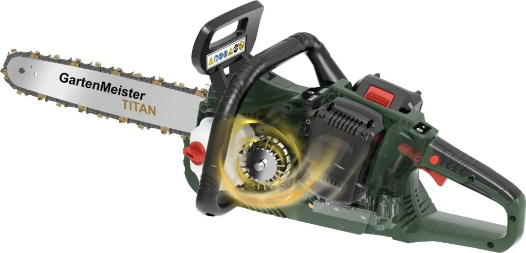 Akku-Motorsäge 36 V – ohne Akku und Ladegerät